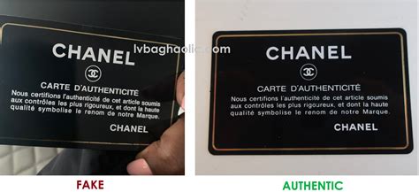 chanel reissue fake vs real|authenticity card Chanel.